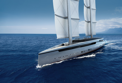 Royal Huisman проект LOTUS - World Première Monaco Yacht Show 2019