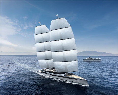 Royal Huisman проект LOTUS - World Première Monaco Yacht Show 2019