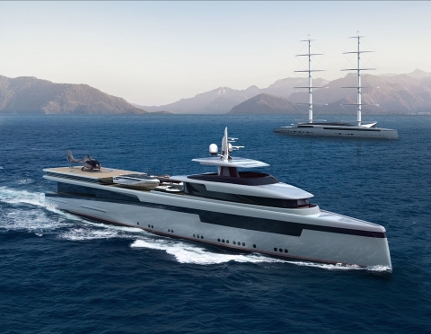 Royal Huisman проект LOTUS - World Première Monaco Yacht Show 2019