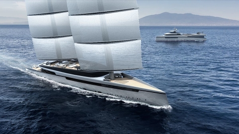 Royal Huisman проект LOTUS - World Première Monaco Yacht Show 2019