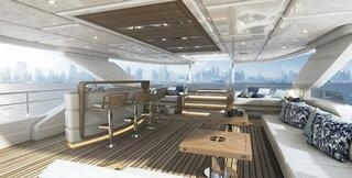 Компания Gulf Craft представляет трехпалубную суперяхту Majesty 120