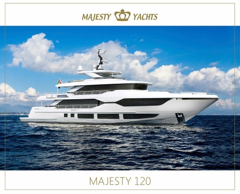 Компания Gulf Craft представляет трехпалубную суперяхту Majesty 120