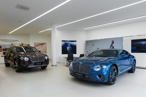 Bentley Motors анонсирует открытие шоу-рума в Екатеринбурге