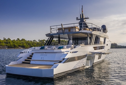 ARCADIA YACHTS SHERPA XL – технологические инновации позволили улучшить комфорт на борту