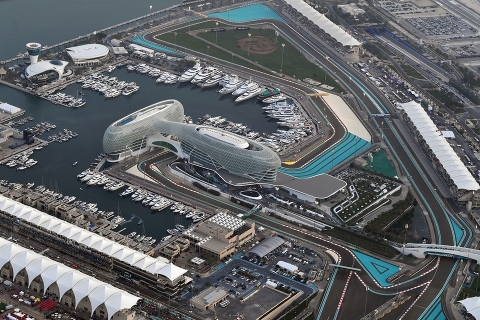 Yas Marina готовится к гонке Formula 1 - ETIHAD AIRWAYS ABU DHABI GRAND PRIX