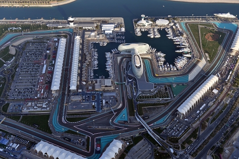 Yas Marina готовится к гонке Formula 1 - ETIHAD AIRWAYS ABU DHABI GRAND PRIX