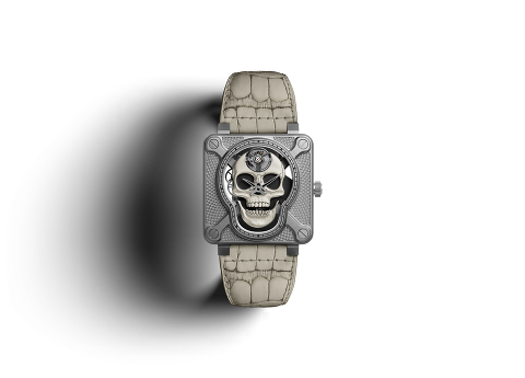 Bell & Ross часы BR 01 LAUGHING SKULL