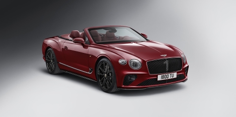 Bentley Continental GT Convertible Number 1 Edition от ателье персонализации Mulliner