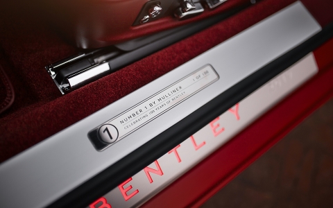 Bentley Continental GT Convertible Number 1 Edition от ателье персонализации Mulliner