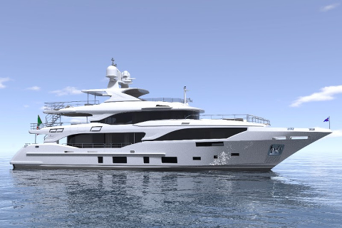 Benetti Mediterraneo 116 - премьера в Каннах