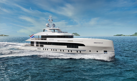 Heesen Altea, новейшая суперяхта в классе Aluminium 5000