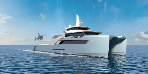 Project Echo - судно гуманитарной поддержки "HSV" от Echo Yachts и Bannenberg & Rowell Design