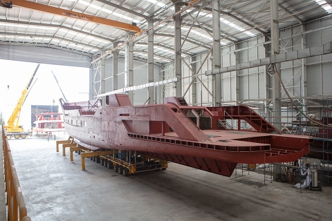 Двойное празднование на верфи Alia Yachts в Анталии