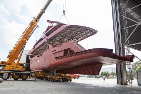 Двойное празднование на верфи Alia Yachts в Анталии