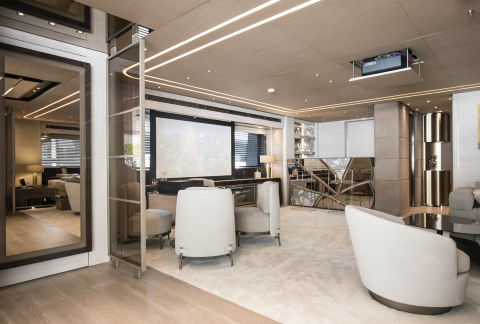 Videoworks на Baglietto M/Y Severin*s