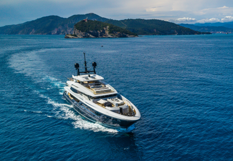 Videoworks на Baglietto M/Y Severin*s