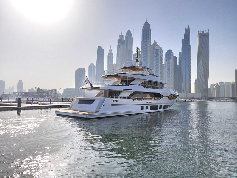 Dubai Harbour Marina приветствует свои первые яхты