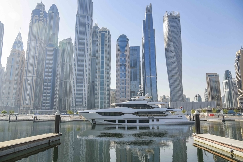 Dubai Harbour Marina приветствует свои первые яхты