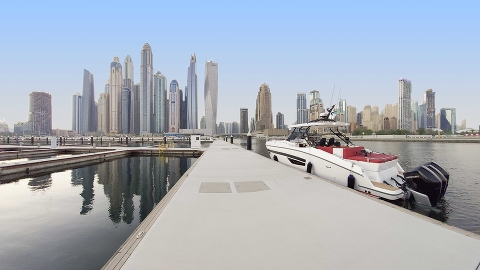 Dubai Harbour Marina приветствует свои первые яхты