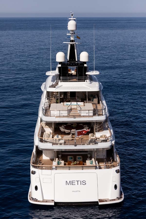 Benetti M/Y «Metis» завоевала премию на Boat International World Superyachts Awards 2020