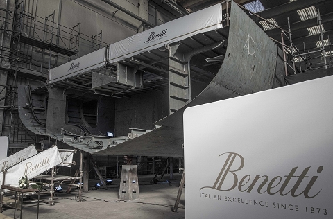 Начались работы по строительству 62-х метровой суперяхты Benetti FB283