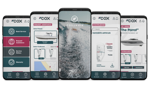 Cox Powertrain запускает эксклюзивное приложение для управления двигателем