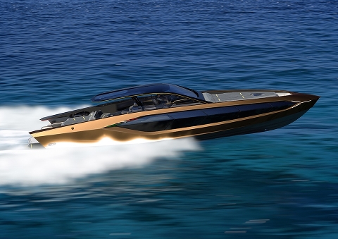 Automobili Lamborghini и Italian Sea Group представляют моторную яхту ‘Tecnomar for Lamborghini 63’