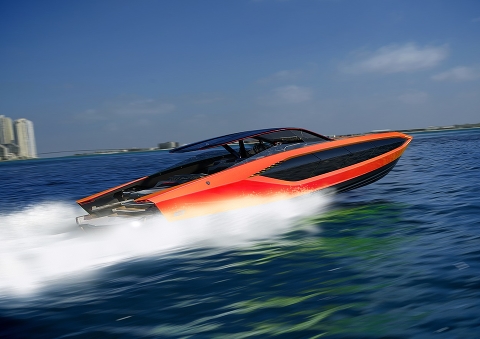 Automobili Lamborghini и Italian Sea Group представляют моторную яхту ‘Tecnomar for Lamborghini 63’