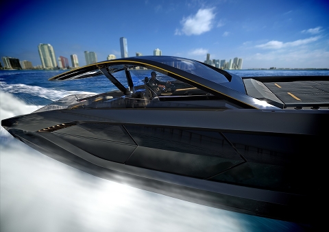 Automobili Lamborghini и Italian Sea Group представляют моторную яхту ‘Tecnomar for Lamborghini 63’