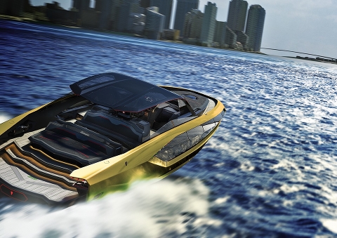 Automobili Lamborghini и Italian Sea Group представляют моторную яхту ‘Tecnomar for Lamborghini 63’