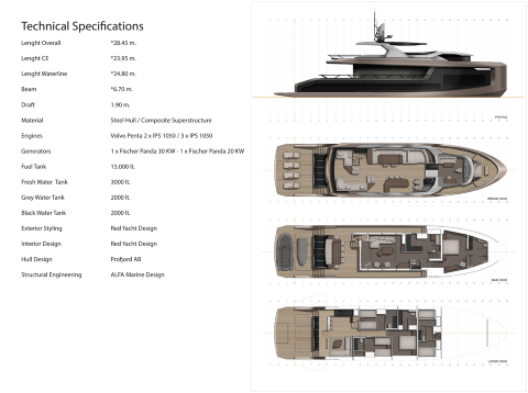 Mazu Yachts начала строительство первого стального судна проекта Mazy 92DS