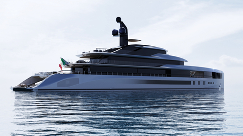 Tankoa Yachts и новый концепт T760 Apache длиной 76 метров