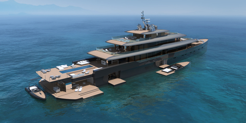 Совместный концепт от Malcolm McKeon Yacht Design и Марка Уитли