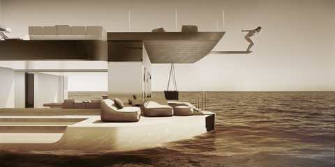 Совместный концепт от Malcolm McKeon Yacht Design и Марка Уитли