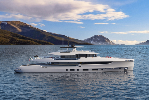 Columbus Yachts продала первый корпус из новой 47-метровой линейки Atlantique