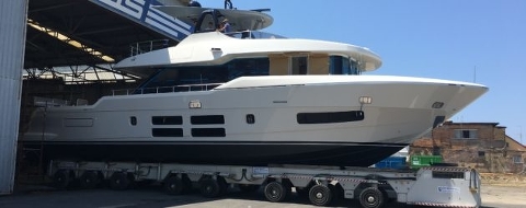 Oceanic Yachts 76 GT - спуск на воду