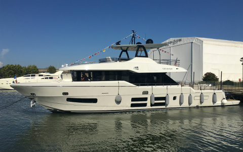 Oceanic Yachts 76 GT - спуск на воду