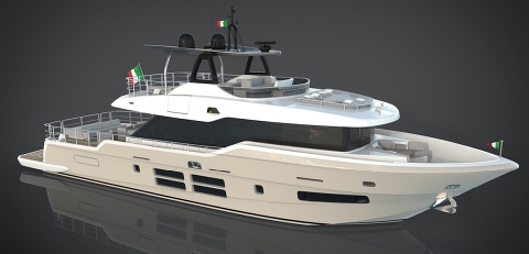 Oceanic Yachts 76 GT - спуск на воду