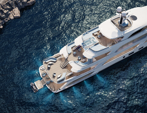 Alia Yachts подписала контракт на строительство 60-метровой суперяхты