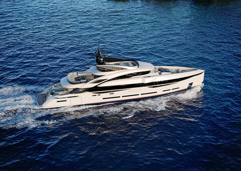 ISA Yachts построит 45-метровую суперяхту в серии Granturismo