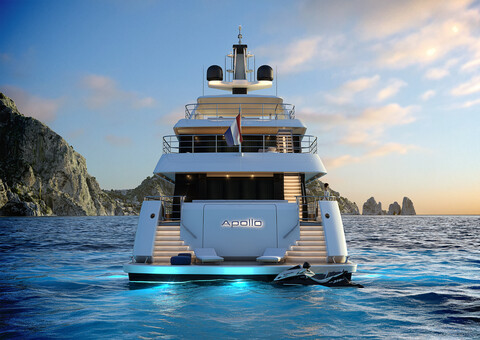 Heesen Yachts продала строящуюся 55-метровую суперяхту Project Apollo