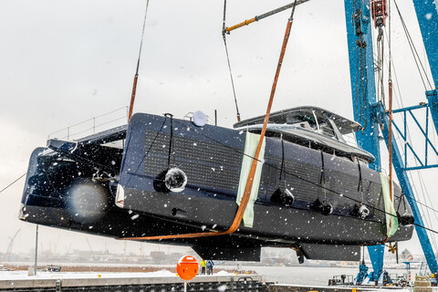 Sunreef Yachts спустила на воду первый электрический катамаран