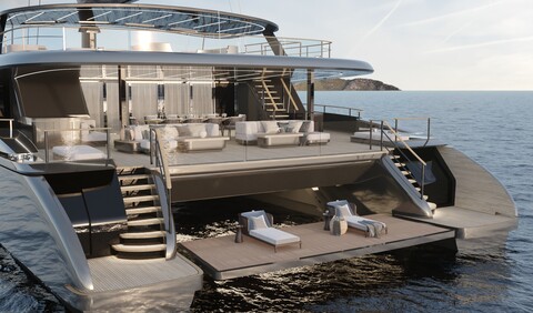 Sunreef Yachts представила новый мегакатамаран 43M Eco