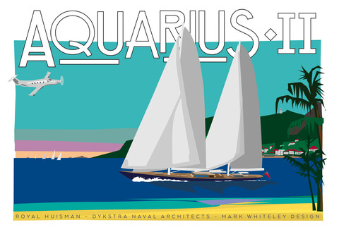Royal Huisman построит 65-метровый парусник Aquarius II