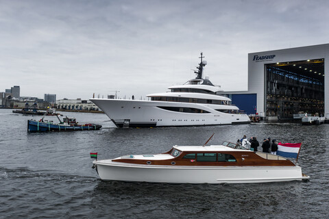 Feadship передала владельцам 71-метровую суперяхту Juice