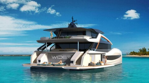 Pajot Custom Yachts и Wider представили 27-метровую суперяхту Eco Yacht 88