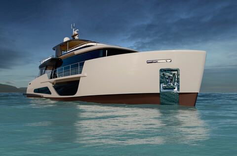 Denison Yachting показал проект суперяхты от верфи Alpha Custom Yachts