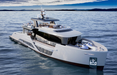 Denison Yachting показал проект суперяхты от верфи Alpha Custom Yachts