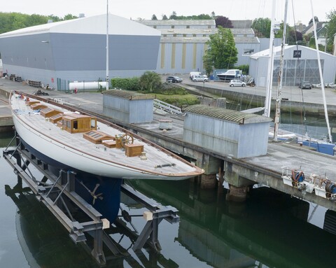 Классическая яхта Moonbeam IV прошла рефит на верфи JFA