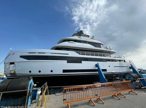 Benetti спустила на воду 37-метровую суперяхту Goga